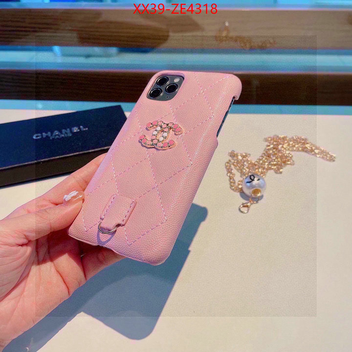 Phone case-Chanel,mirror copy luxury , ID: ZE4318,$: 39USD