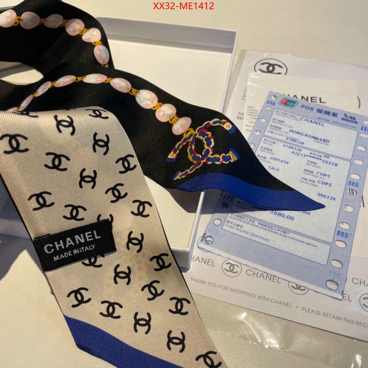 Scarf-Chanel,best replica quality , ID: ME1412,$: 32USD