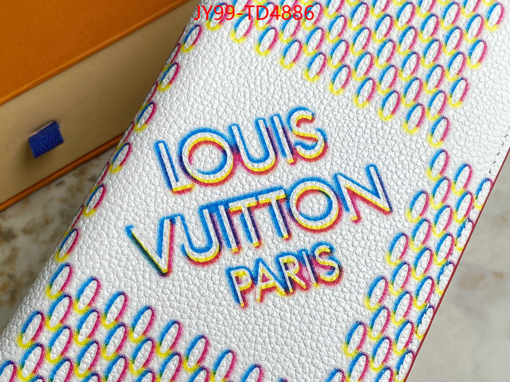 LV Bags(TOP)-Wallet,ID: TD4886,$:99USD