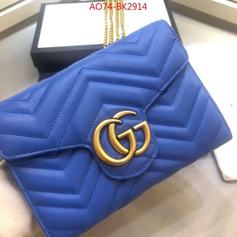 Gucci Bags(4A)-Wallet-,ID: BK2914,$:74USD