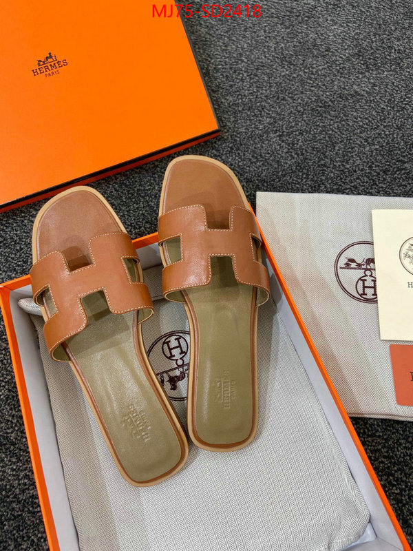 Women Shoes-Hermes,online china , ID: SD2418,$: 75USD