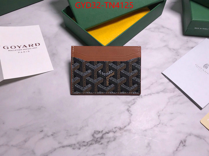 Goyard Bags(4A)-Wallet,what is a 1:1 replica ,ID: TN4125,$: 32USD