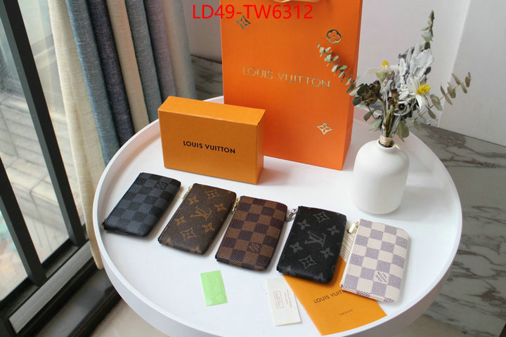 LV Bags(TOP)-Wallet,ID: TW6312,$: 49USD