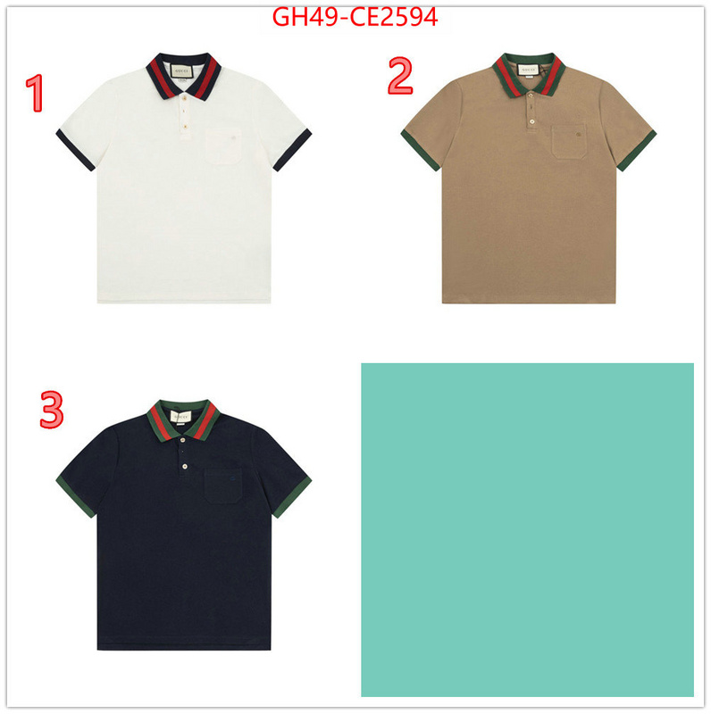 Clothing-Gucci,highest product quality , ID: CE2594,$: 49USD