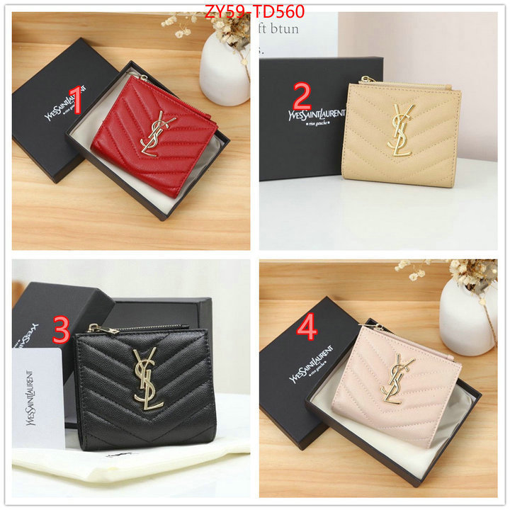 YSL Bag(4A)-Wallet-,ID: TD560,$: 59USD