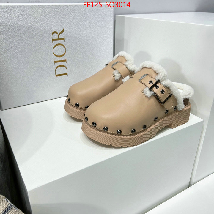 Women Shoes-Dior,high quality perfect , ID: SO3014,$: 125USD