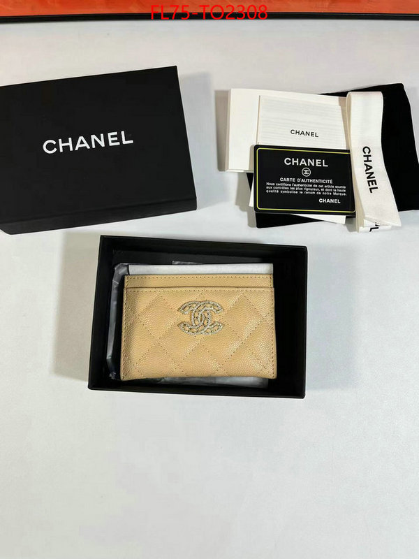 Chanel Bags(TOP)-Wallet-,ID: TO2308,$: 75USD