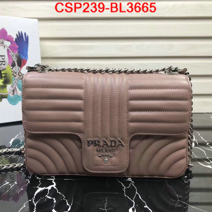 Prada Bags(TOP)-Diagonal-,ID: BL3665,$: 239USD