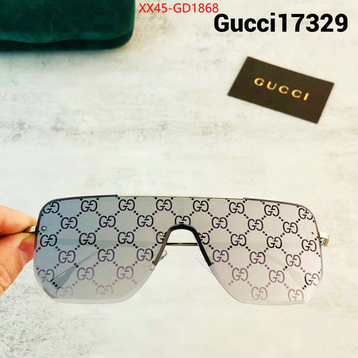 Glasses-Gucci,shop cheap high quality 1:1 replica , ID: GD1868,$: 45USD