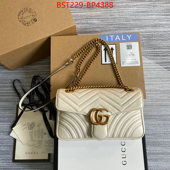 Gucci Bags(TOP)-Marmont,top fake designer ,ID: BP4388,$: 229USD