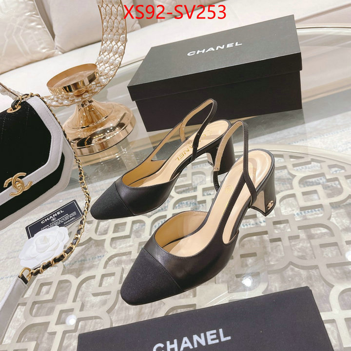 Women Shoes-Chanel,the quality replica , ID: SV253,$: 92USD