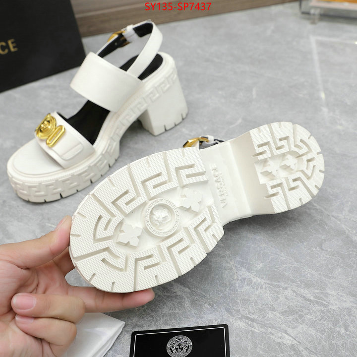 Women Shoes-Versace,fake designer , ID: SP7437,$: 135USD