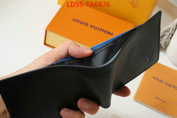 LV Bags(TOP)-Wallet,ID: TA6826,$: 55USD
