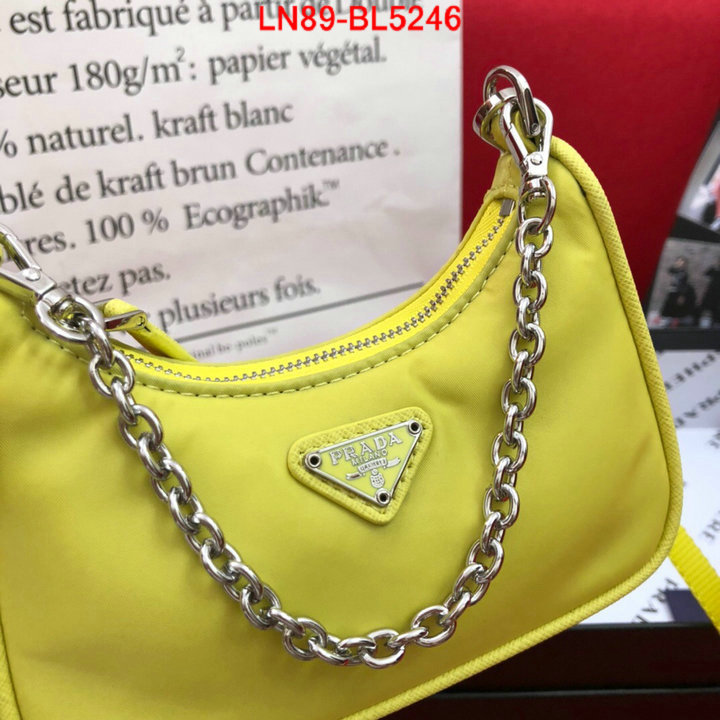 Prada Bags(4A)-Re-Edition 2000,buy first copy replica ,ID: BL5246,$: 89USD