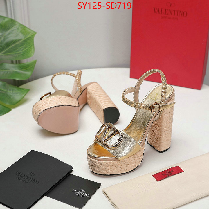 Women Shoes-Valentino,designer 7 star replica , ID: SD719,$: 125USD