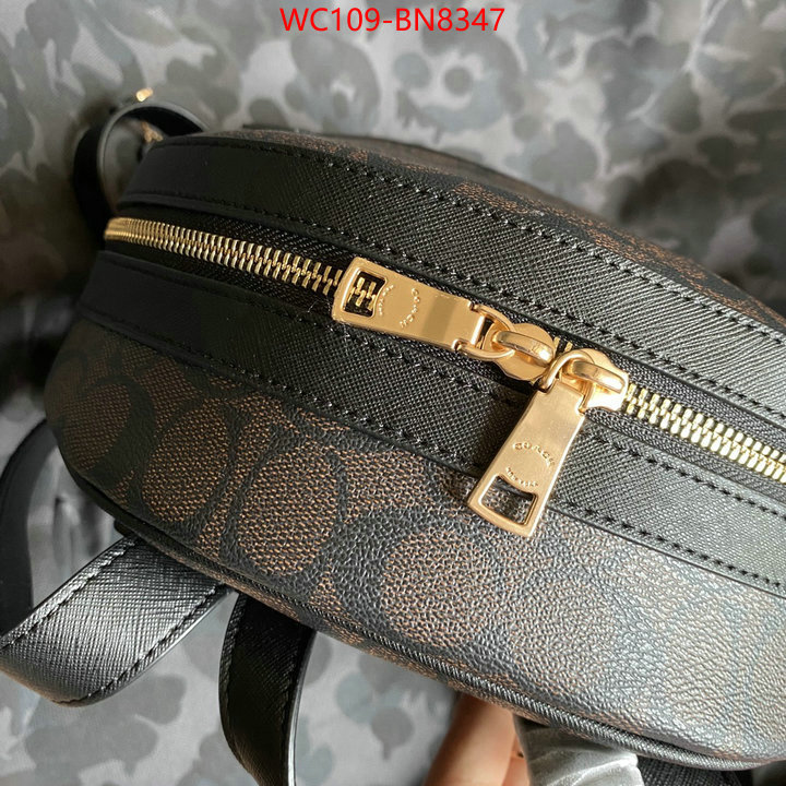 Coach Bags(4A)-Backpack-,buy 1:1 ,ID: BN8347,$: 109USD