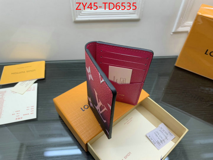 LV Bags(4A)-Wallet,top quality designer replica ,ID: TD6535,$: 45USD