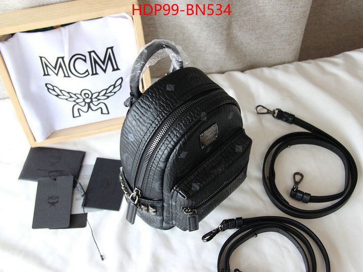 MCM Bags(TOP)-Backpack-,ID: BN534,$: 99USD