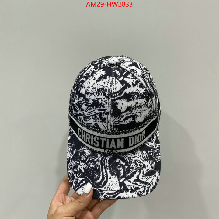 Cap (Hat)-Dior,aaaaa+ quality replica , ID: HW2833,$: 29USD