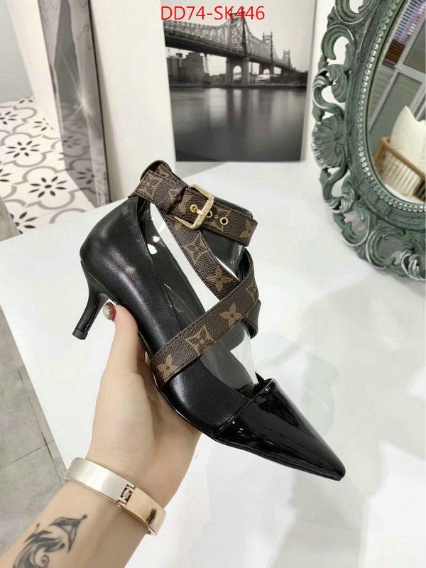 Women Shoes-LV,perfect , ID: SK446,$:74USD