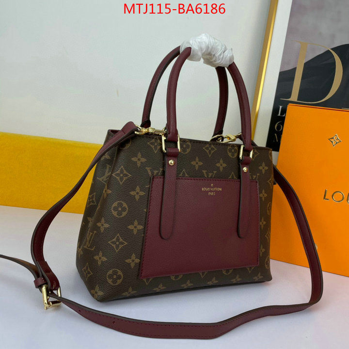 LV Bags(4A)-Handbag Collection-,ID: BA6186,$: 115USD