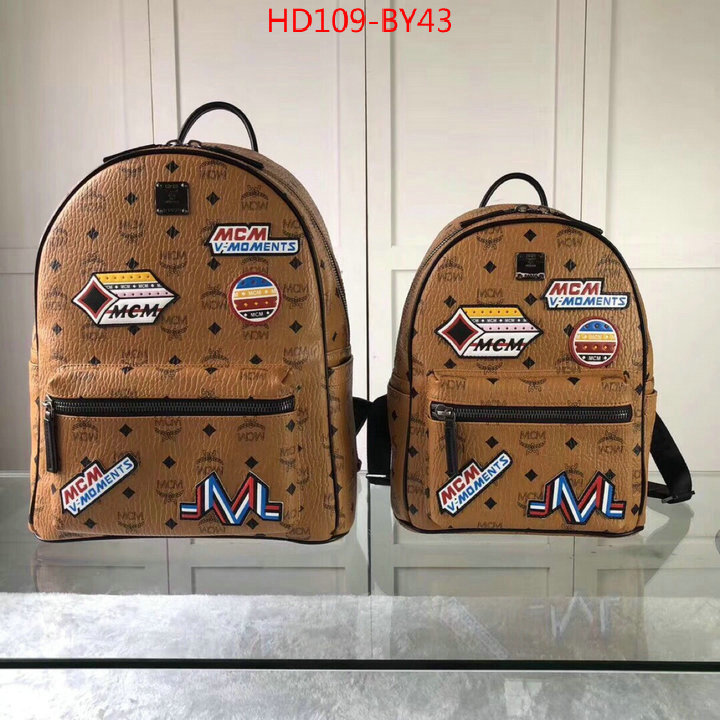 MCM Bags(TOP)-Backpack-,ID: BY43,$:109USD