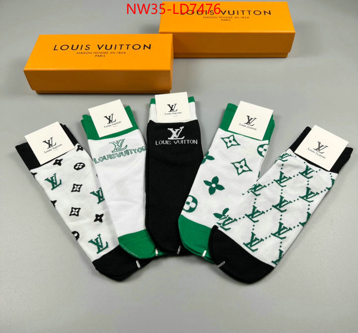 Sock-LV,replica designer , ID: LD7476,$: 35USD