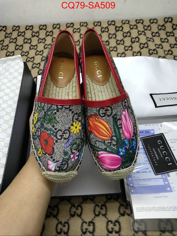 Women Shoes-Gucci,top 1:1 replica , ID:SA509,$:79USD