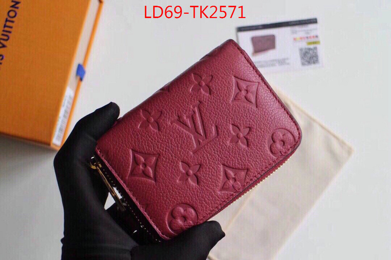 LV Bags(TOP)-Wallet,ID: TK2571,$:69USD