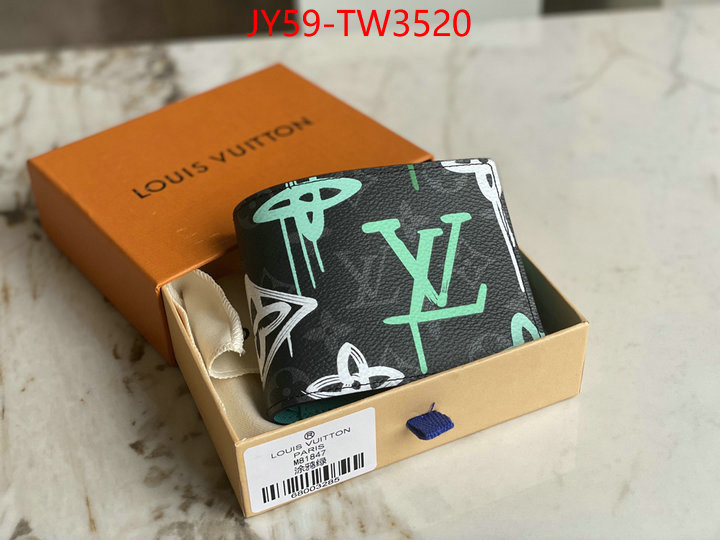 LV Bags(TOP)-Wallet,ID: TW3520,$: 59USD