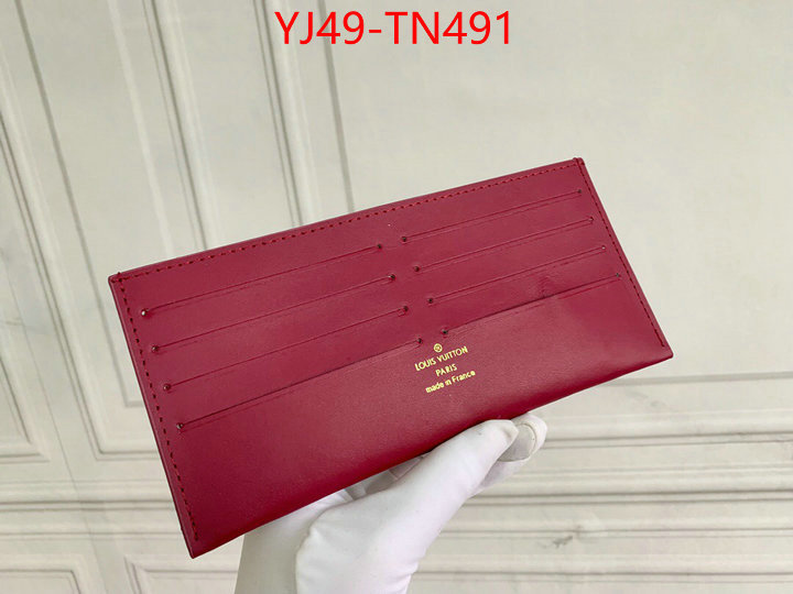 LV Bags(4A)-Wallet,ID: TN491,$: 49USD