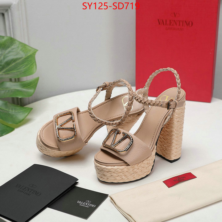 Women Shoes-Valentino,designer 7 star replica , ID: SD719,$: 125USD