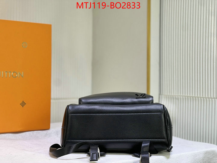 LV Bags(4A)-Backpack-,the quality replica ,ID: BO2833,$: 119USD