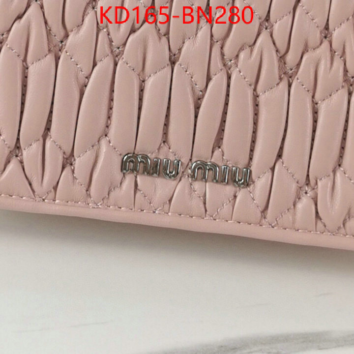 Miu Miu Bags(TOP)-Diagonal-,wholesale china ,ID: BN280,$: 165USD