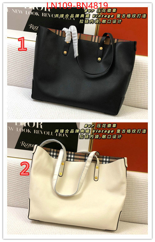 Burberry Bags(4A)-Handbag,high quality ,ID: BN4819,$: 109USD