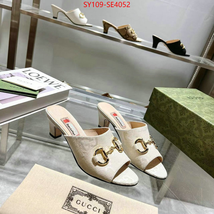 Women Shoes-Gucci,top grade , ID: SE4052,$: 109USD