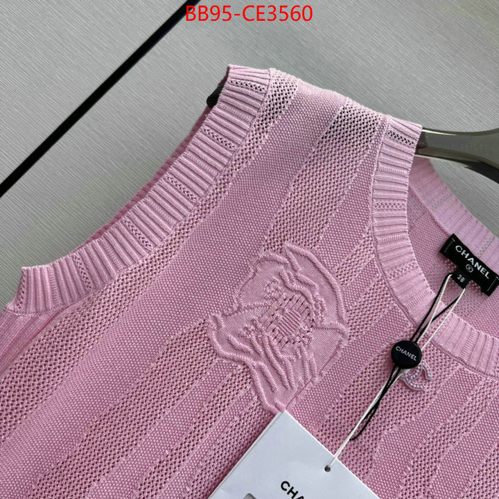 Clothing-Chanel,what is a 1:1 replica , ID: CE3560,$: 95USD