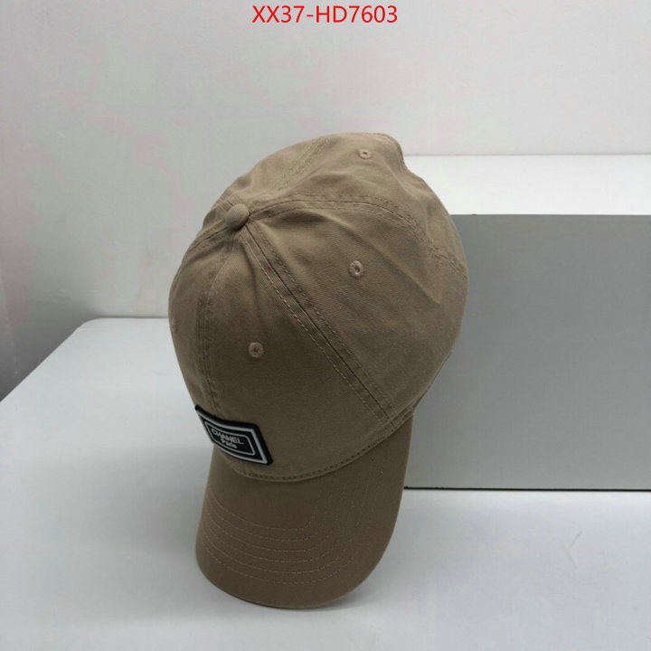 Cap (Hat)-Chanel,brand designer replica , ID: HD7603,$: 37USD