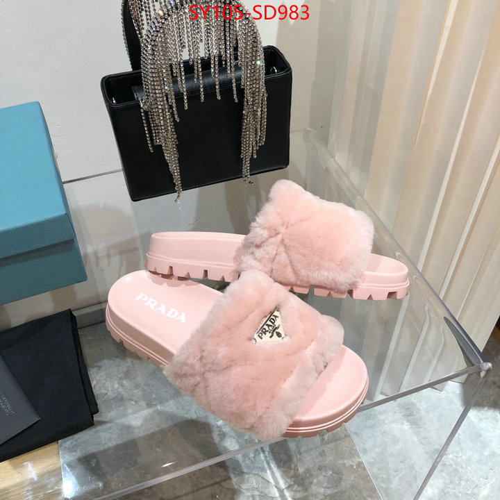 Women Shoes-Prada,replcia cheap from china , ID: SD983,$: 105USD