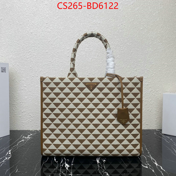 Prada Bags(TOP)-Handbag-,ID: BD6122,$: 265USD