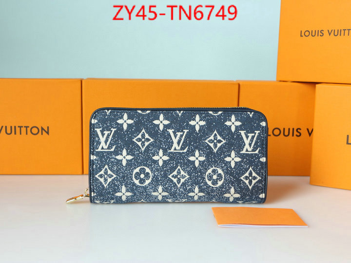 LV Bags(4A)-Wallet,ID: TN6749,$: 45USD