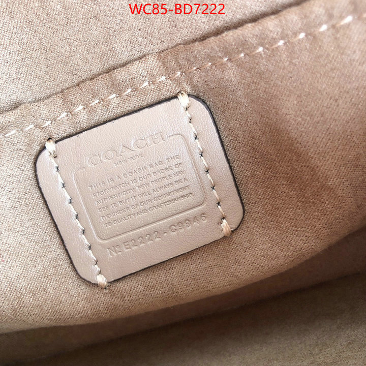 Coach Bags(4A)-Diagonal,replica us ,ID: BD7222,$: 85USD