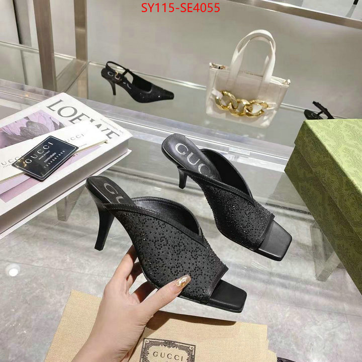 Women Shoes-Gucci,wholesale sale , ID: SE4055,$: 115USD