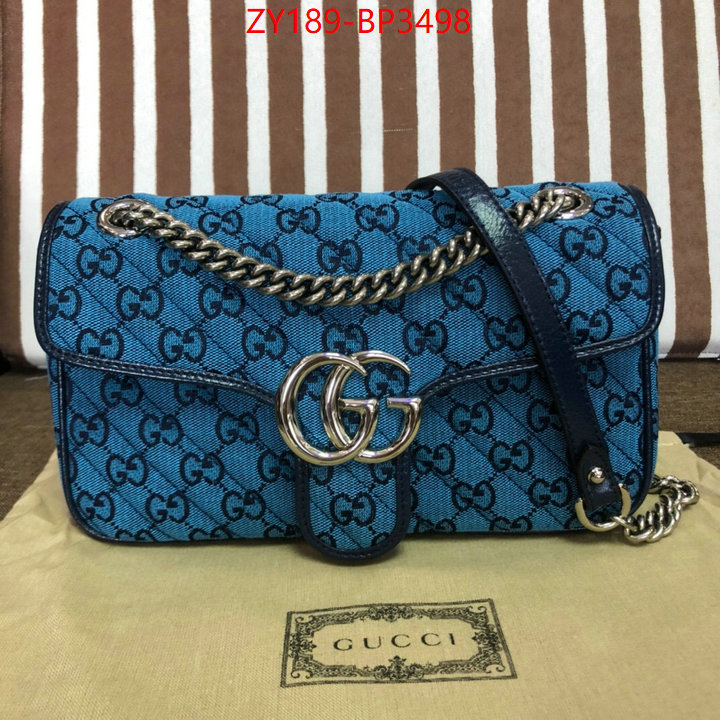 Gucci Bags(TOP)-Marmont,ID: BP3498,$: 189USD