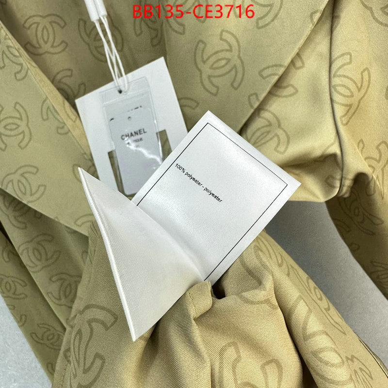 Clothing-Chanel,1:1 replica , ID: CE3716,$:135USD