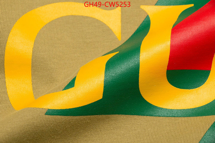 Clothing-Gucci,buy sell , ID: CW5253,$: 49USD