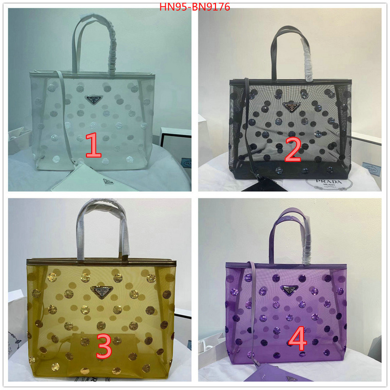 Prada Bags(4A)-Handbag-,wholesale china ,ID: BN9176,$: 95USD