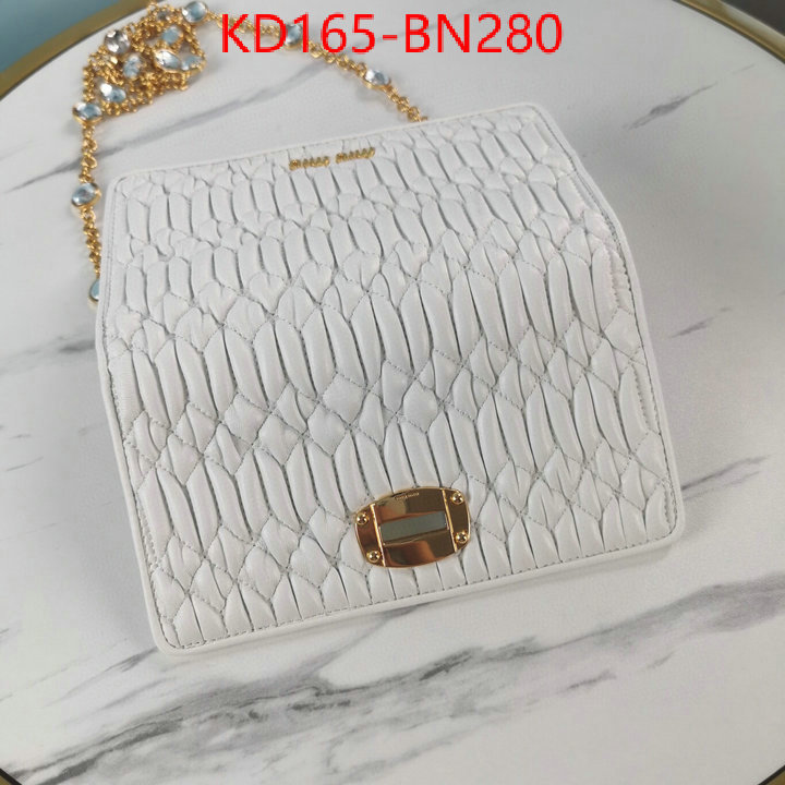 Miu Miu Bags(TOP)-Diagonal-,wholesale china ,ID: BN280,$: 165USD