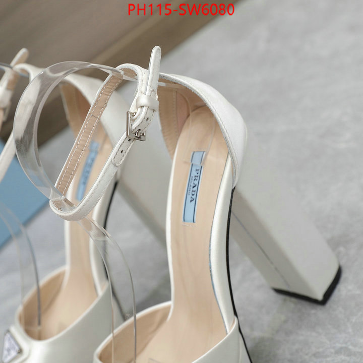 Women Shoes-Prada,highest quality replica , ID: SW6080,$: 115USD