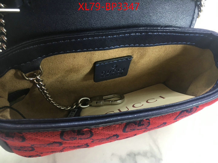 Gucci Bags(4A)-Marmont,2023 replica wholesale cheap sales online ,ID: BP3347,$: 79USD